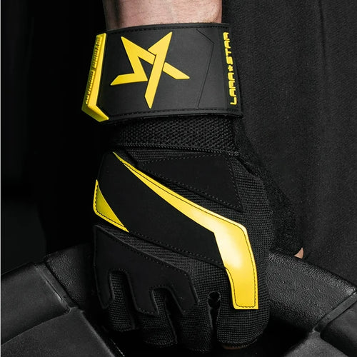 Gym Gloves Fitness Weight Lifting Gloves Body Building Training Sports Exercise Cycling Sport Workout Half Finger Glove for Men