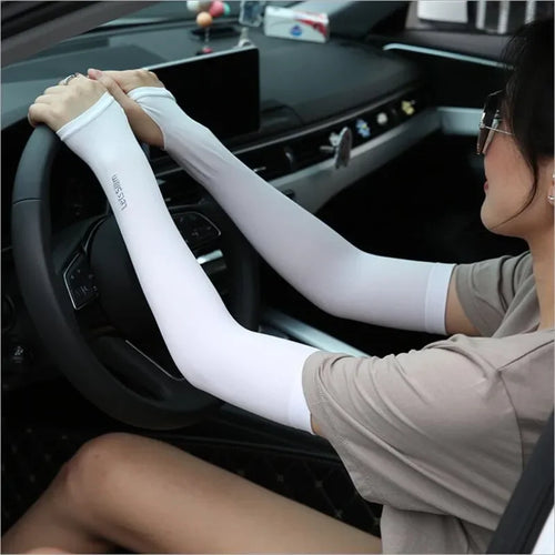 Arm Sleeves Warmers Sports Sleeve Sun UV Protection Hand Cover Cooling Warmer Running Fishing Cycling Mangas Para Brazo